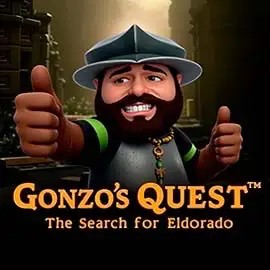 Logo of Gonzo's Quest from NetEnt at Wintari Casino