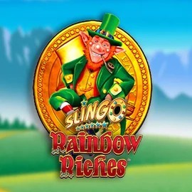 Slingo Rainbow Riches logo – Casino Games by Gaming Realms at Wintari Casino